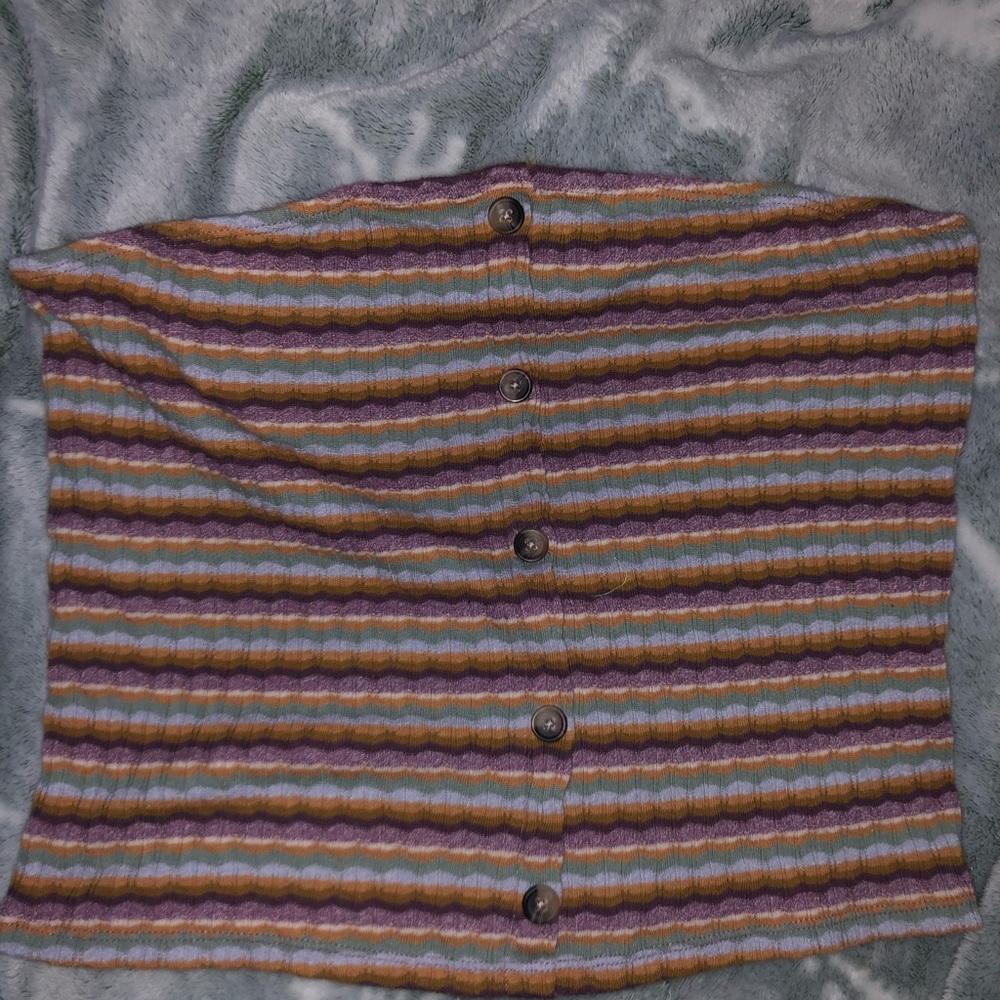 American Eagle Multi-colored tube top 🧡💜✨